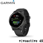 GARMIN vivoactive 4S 石墨黑 GPS智慧腕錶(40mm) 010-02172-15