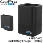 GoPro AADBD-001 Dual Battery Charger + Battery 雙電池充電器+電池 適用HERO5/6/7 (總代理公司貨)