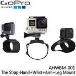 GoPro AHWBM-001 The Strap-Hand+Wrist+Arm+Leg Mount 手部+腿部固定帶(總代理公司貨)