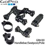 GoPro GRH30 Handlebar/Seatpost/Pole Mount 小圓管固定座(總代理公司貨)