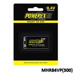 MAHA-POWEREX MHR84VP(300) 300mAh 8.4V 低自放鎳氫充電電池 1顆/卡