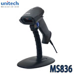 Unitech MS836 手持式 雷射 條碼掃描器 USB介面