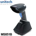 Unitech MS851B 無線 一維條碼掃描器 USB介面