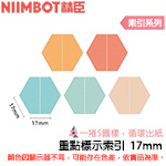 NIIMBOT精臣 17mm 重點標示 索引系列 標籤機貼紙(適用:B1/B21/B21S/B3S)