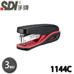 SDI 手牌 1144C 紅 3號 α流線型 訂書機