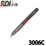 SDI 手牌 3006C 30度角刀片 鋅合金專業工藝刀 美工刀