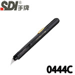 SDI 手牌 0444C-K 耀黑金 30度角刀片 極致型工藝刀 美工刀
